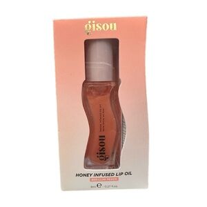 Gisou Honey Infused Lip Oil – Bee-llini Peach – 8ml